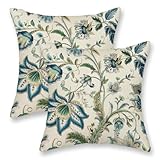DAFENA Sage Green Blue Pillow...