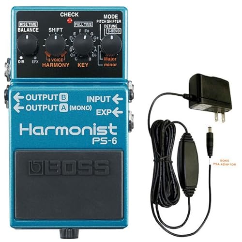 BOSS コンパクトエフェクター PS-6 Harmonist ハーモニスト + 純正アダプター PSA-100S2 セット