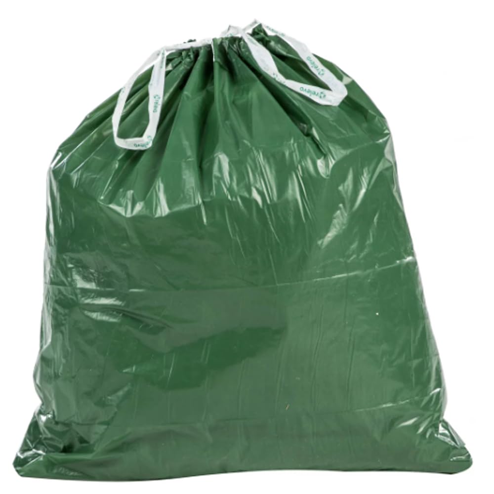 Bolsas de basura 100% recicladas, 30 l, 15 unidades, paquete de 6.