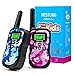 Nestling 2PCS Talkie Walkie Talky Walky Enfant 8 Canaux Radio Écran LCD Lampe Torche Fonction, 3KM de Long Distance Interphone, Cadeau De Noël Enfants Jouets (Rose&Bleu)