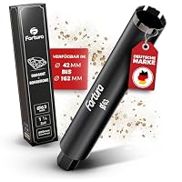 Fortura – Fortura® Kernbohrer Ø42-182mm/400mm Länge/1 ¼ Zoll(Ø63x400mm