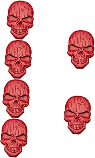 ifundom 6 Peças Adesivo De Caveira Para Carro Decoração Americana Acessórios Automotivos Acessórios Automotivos Emblema De Veículo Decorativo Adesivos De Bandeira Americana Emblema