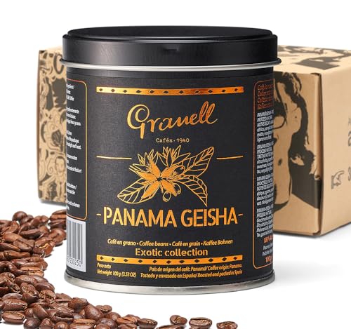 Panama Geisha Coffee Beans: Cafés Granell Hacienda Esmeralda...