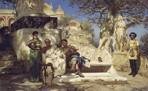 Affiche Impression d'art Pet Hendrik Siemiradzki Tableau Sur Toile 60x90cm