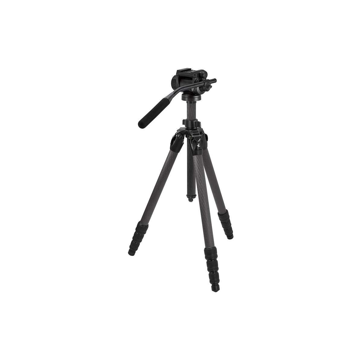SwarovskiOptik CCT Compact 4-Section Carbon Fiber Tripod with CTH Compact Video Head