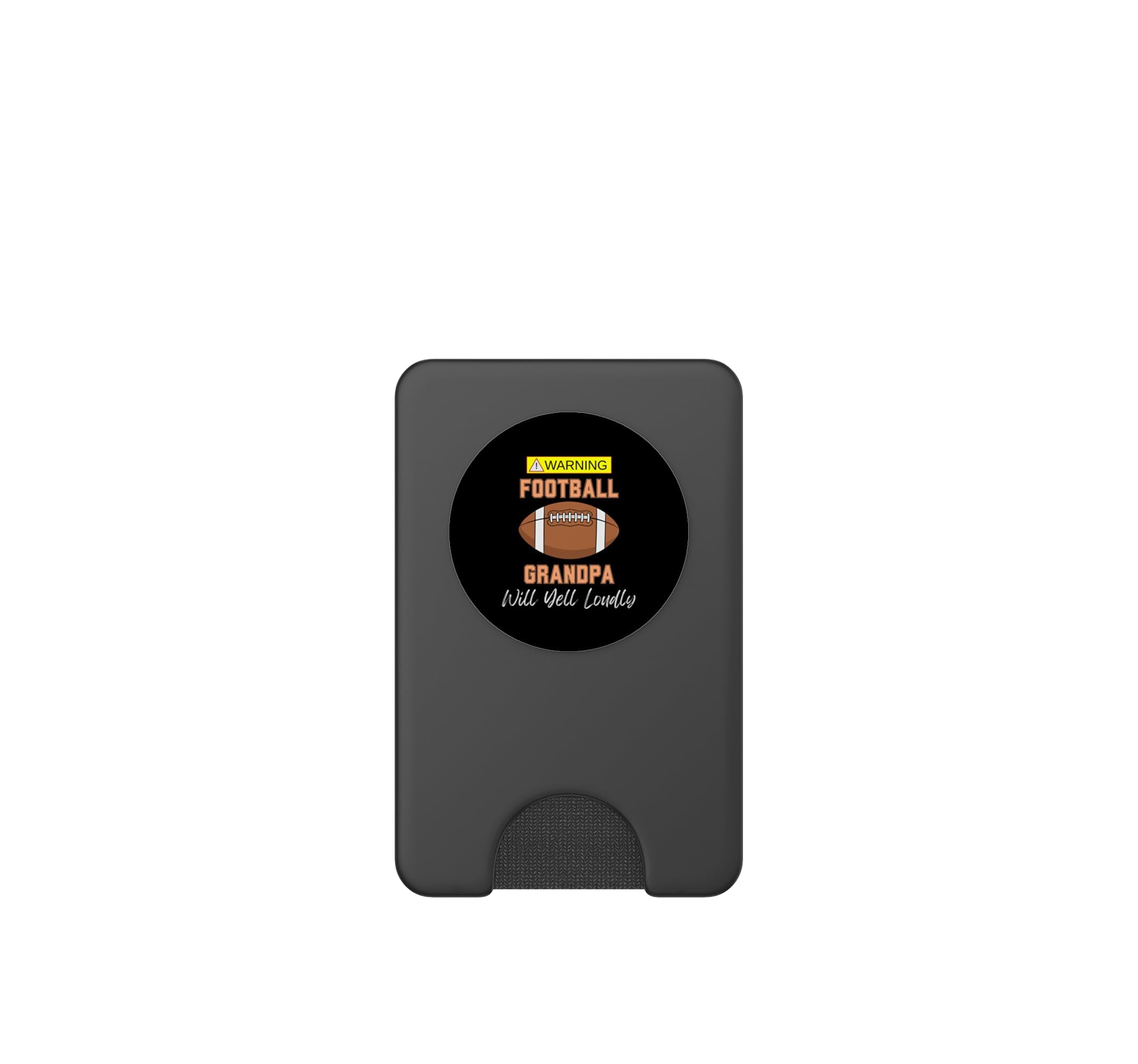Advertencia El Abuelo de fútbol gritará en Voz Alta PopSockets PopWallet para MagSafe