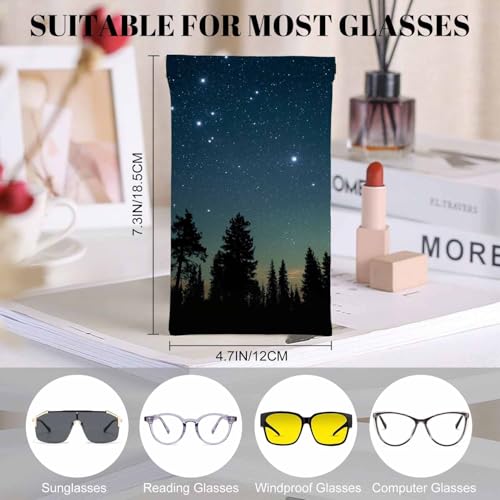 Image of Ocean Beach Glasses Case, Sunglasses Organizer Eyeglasses Case Glasses Cases Pouch For Men Women