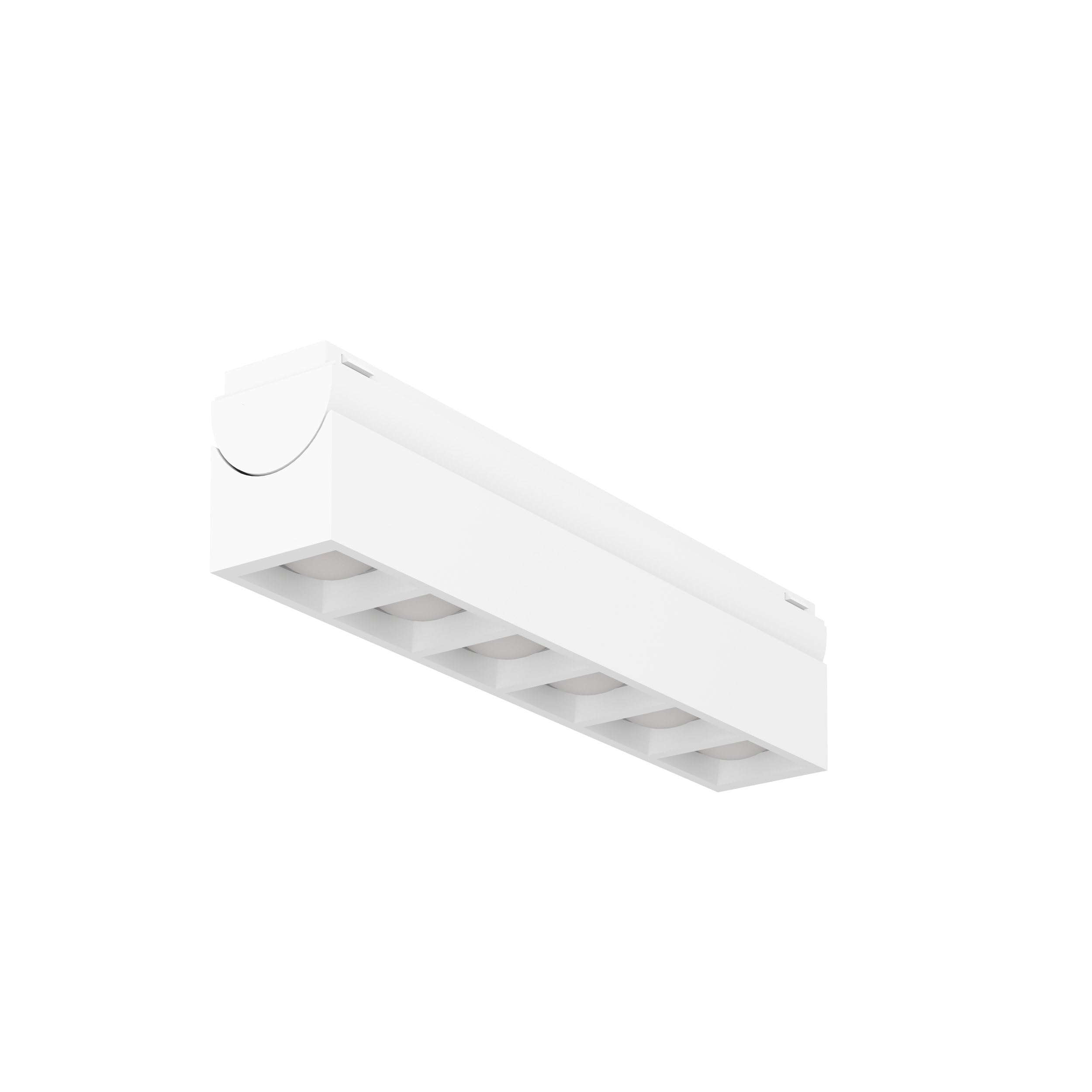 Eglo Foco LED para sistema de riel Track Plus, regulable, accesorio para riel de techo, plástico blanco, luz cálida a fría