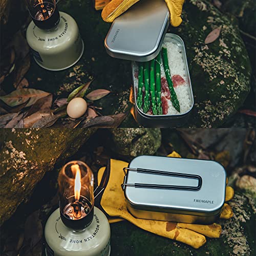 Fire-Maple Lancheira Frost Bento de aquecimento rápido, com alça dobrável (800 ml), roupas de autoss