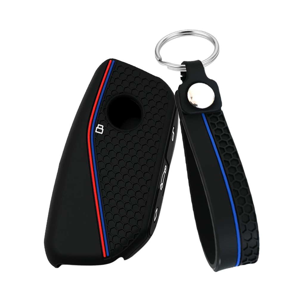 KASER Cover Guscio Chiave Silicone copatibile per Volkswagen VW Golf Tiguan Passat Seat Ibiza