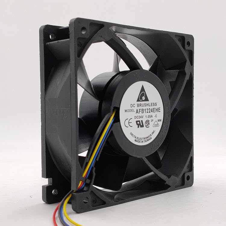 Delta AFB1224EHE 24V 1.05A 12038 12cm Inverter Adjustable Speed Cooling Fan