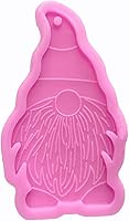 Guratapa Shiny Glossy Man Gnome Silicone Mold for Resin Keychains, Epoxy Pendants, Polymer Clay Crafts & Cake Decor - Reusable DIY Mould