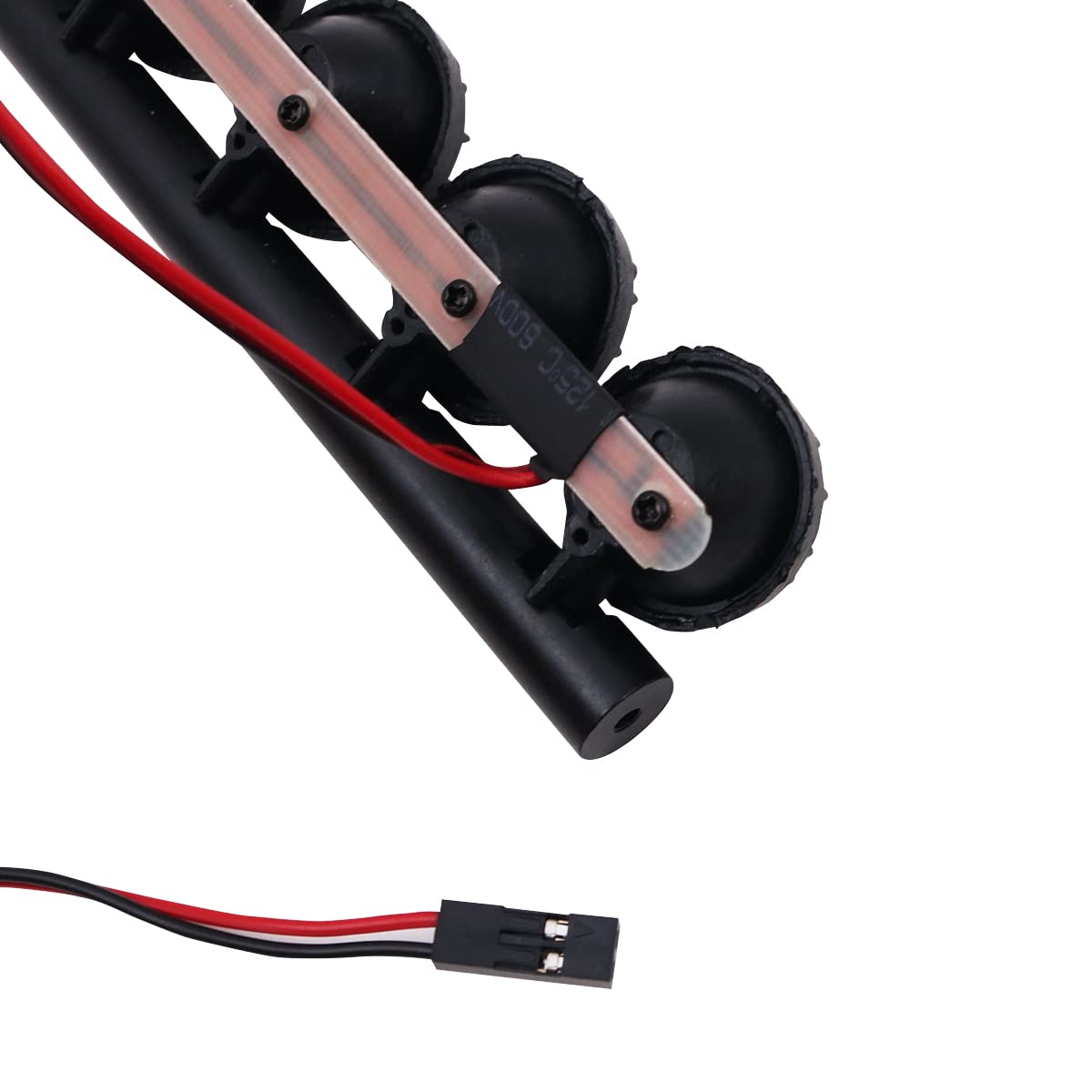 RC Car LED Light Bar Rc Car Lights Roof Light Rc Zestaw 5LED 125 mm do 1/10 RC Car Remote Control Monster Truck RC Crawler Kompatybilny z AXAIL scx10 Traxxas TRX-4