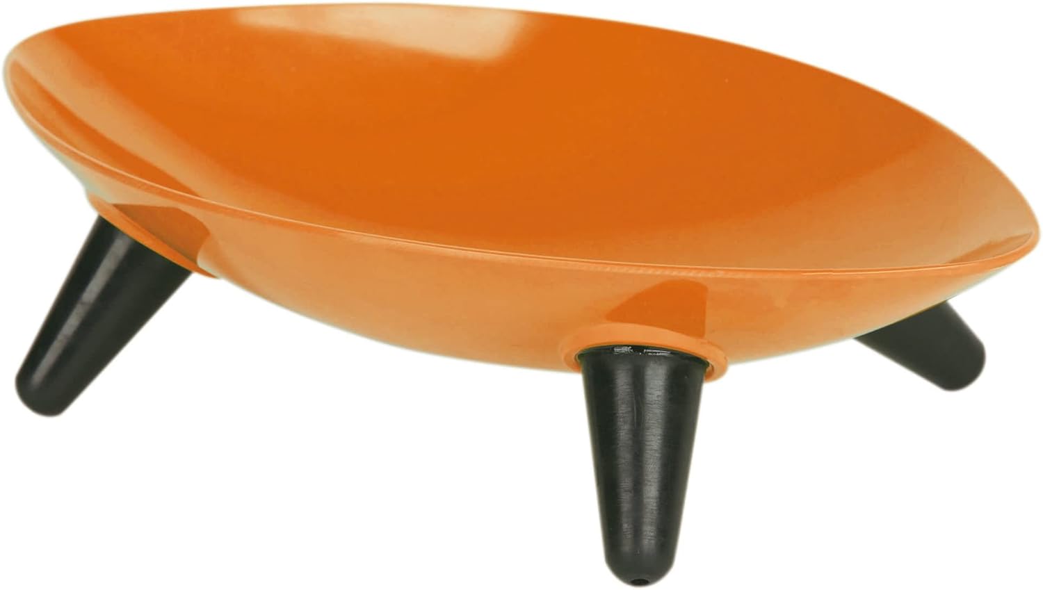 Pet Life ® Melamine Couture Sculpture Dishwasher Safe Anti-Skid Cat and Dog Bowl with Raised Traction Grips Food or Water Pet Bowl