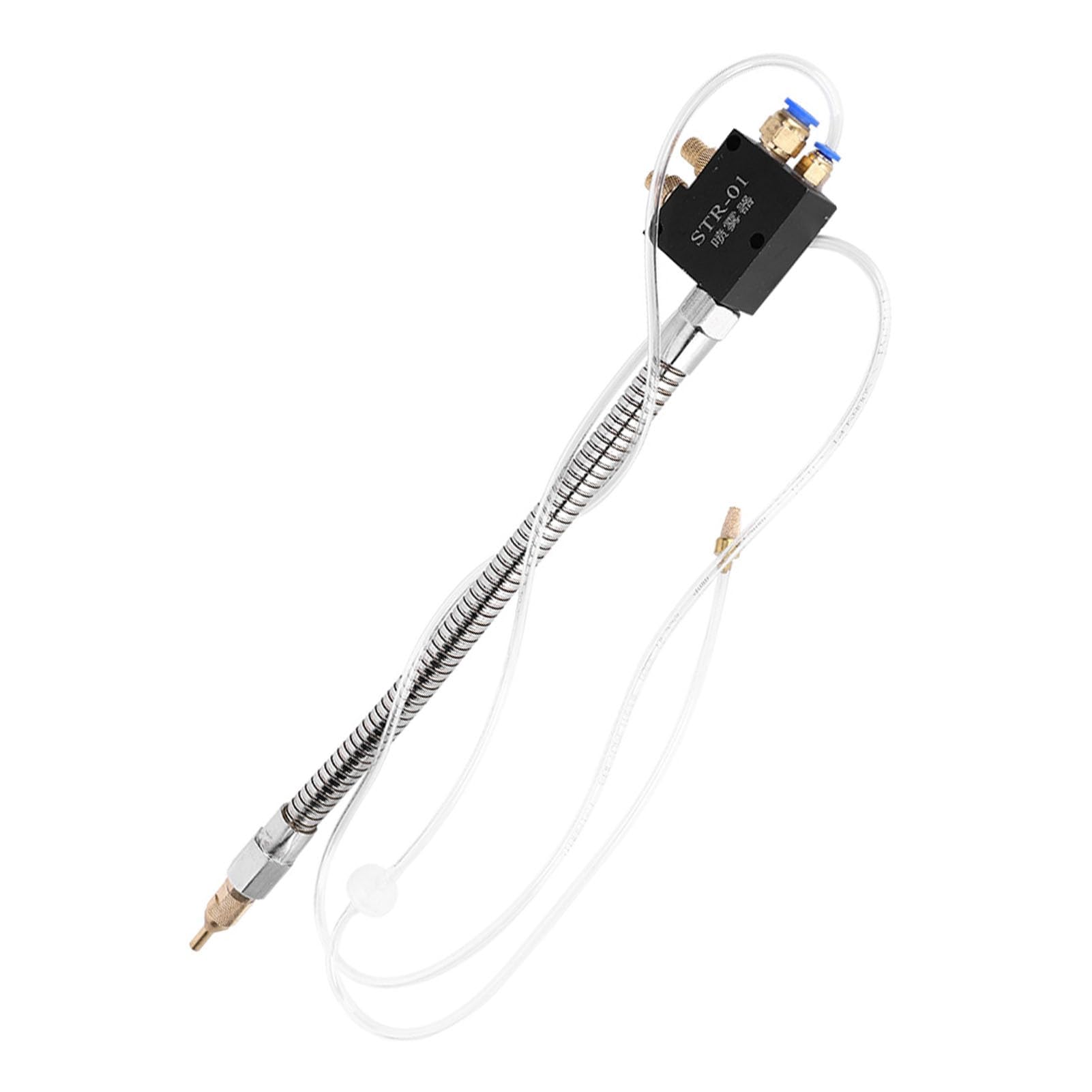 STR - 01 Système de refroidissement CNC pour pulvérisateur, refroidisseur de tour pour machines à bois, pulvérisation réglable d’air et de brouillard de liquide de refroidissement