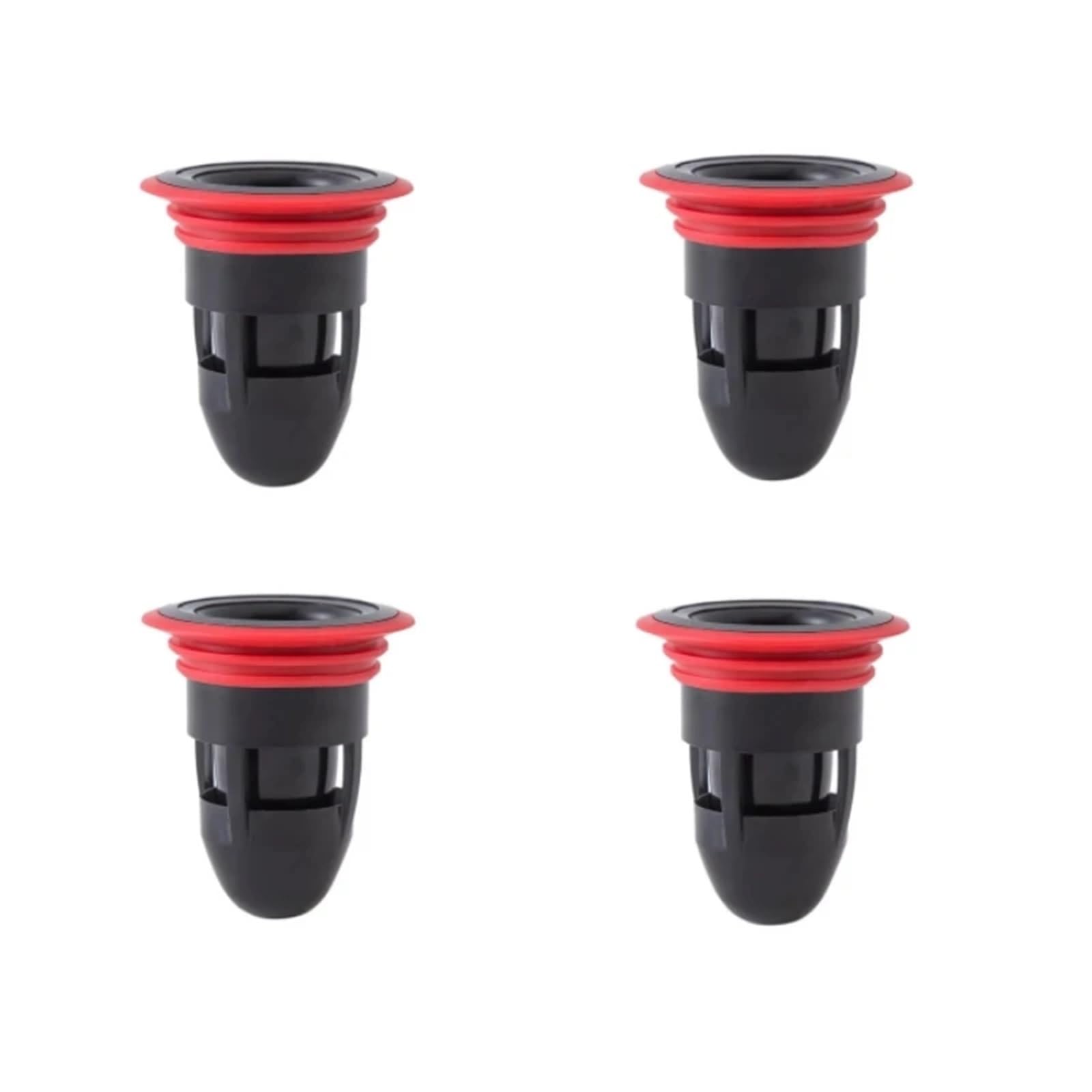 2/4pcs Drain Core Toilet Bathroom Floor Drainer Inner Sewer Control Silicone Anti-odor Water Seal For Bathroom(Black,4pcs)