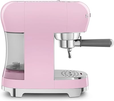 Smeg ECF02PKEU Siebträger Espresso-/Kaffemaschine Rose