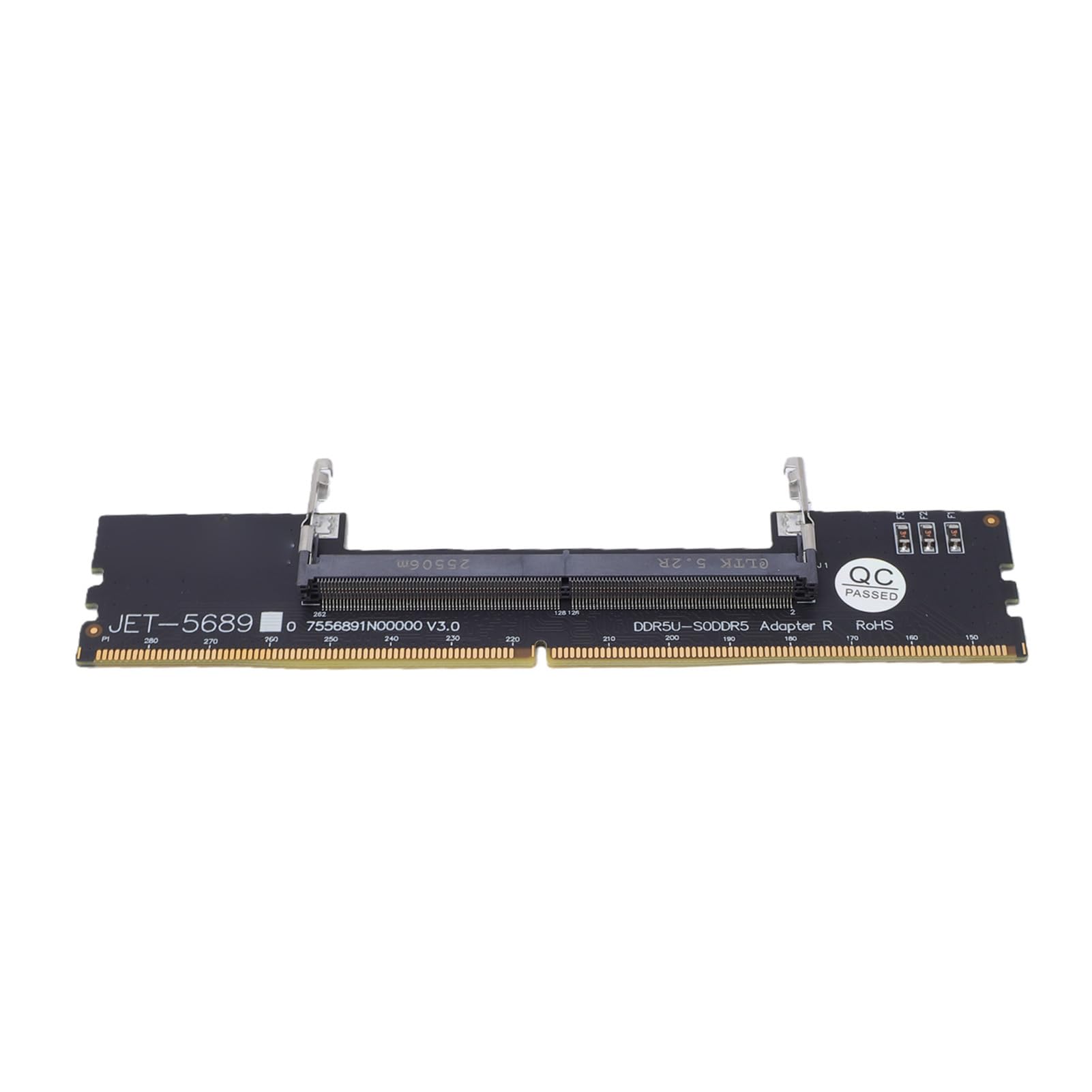 Karta Adaptera DDR5 U DIMM na SO DDR5 RVS, Konwerter Pamięci do Laptopa na Komputer Stacjonarny, z Solidnym Materiałem PCB, do Naprawy i Konserwacji Komputerów