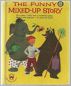 Hardcover The Funny Mixed-Up Story (Wonder Books #734) Book