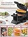 Imagen de Waffle Maker, 1400 W doble gofre belga 180° Flip