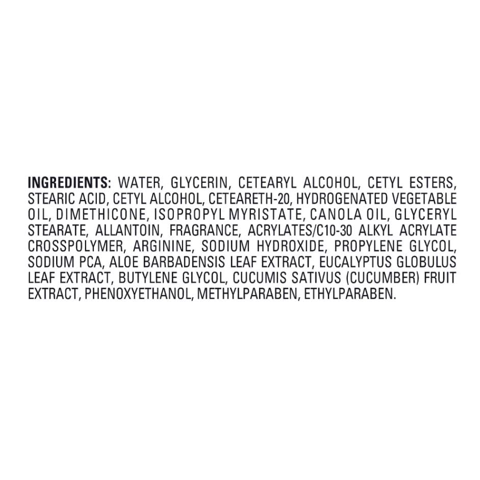 Miniatura 8 de Jergens Loción hidratante refrescante calmante para alivio de aloe - 10 onzas, paquete de 5