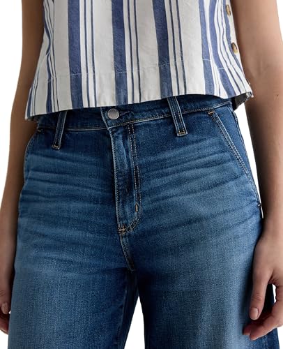 AG Women's Stella Mid Rise Ankle Palazzo Jean3