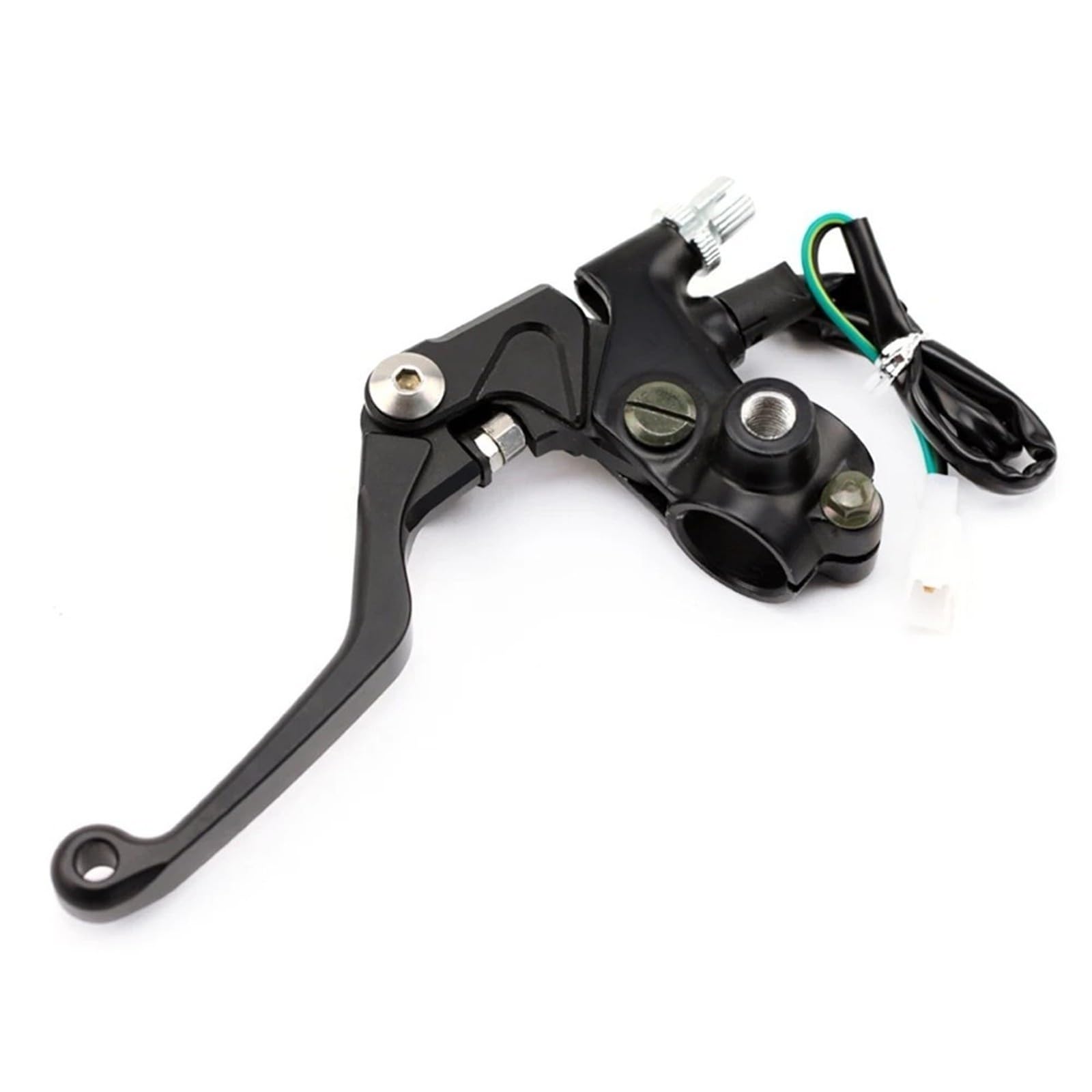 Czarna dźwignia sprzęgła CNC z zespołem okonia, kompatybilna z YAMAHA YZ125 85 80 XT660 X/R/E XT350 XT250/225 Serow XT125 XTZ750/650