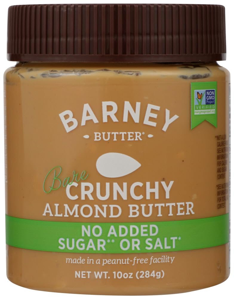 Barney Butter, Bare Almond Butter, Crunchy, 10 oz (284 g)(pack of 2)