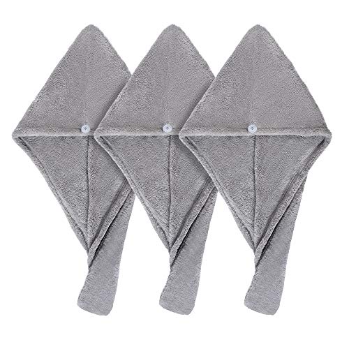 Microfiber Waffle Weave Dish Towels Dishcloths Ultra Soft Super Absorbent Fast Drying Machine Washable Kitchen Towels for Cooking and Baking 16 Inch X 24 Inch 4 Pack (Grey 3 Pack)