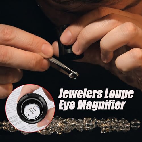 (3X 5X 10X) - Lupa monocular portatil Lupa Relojoeira Lente Joalheiro Relogio Eye Len Kit de ferrame