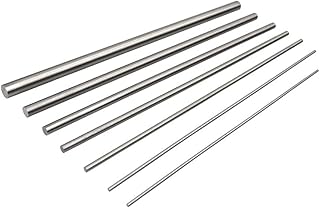 2PCS 304 Stainless Steel Rod 2MM 3MM 4MM 5MM 6MM 8MM 10MM Stainless Steel Wire Linear Shaft Metric Round Rod 50CM Long (2PCS/ 3MMX50CM)