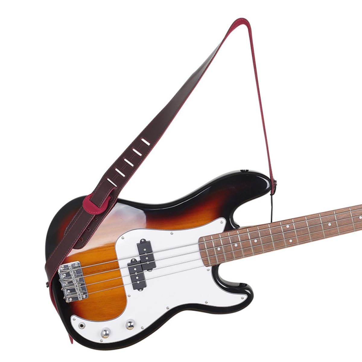 VICASKY Guitarra Bajo Correa Bajo Guitarras Guitarra Correa Para El Cuello Accesorio De Guitarra Bolso Correas Guitarra Cinturón Bajo Correa Cruzada Guitarra Cinturón De Cuero Genuino