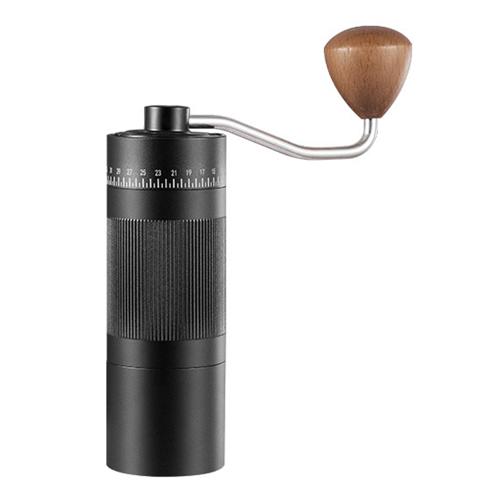 Molinillo de café Manual con 55 Ajustes Ajustables para un Molido Preciso y una Experiencia de café Perfecta en Casa o de Viaje, Aleación de Aluminio y Acero Inoxidable 304, Capacidad de 22