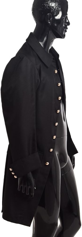 BLESSUME Steampunk Victorian Frock Coat Colonial Men Jacket - Image 2