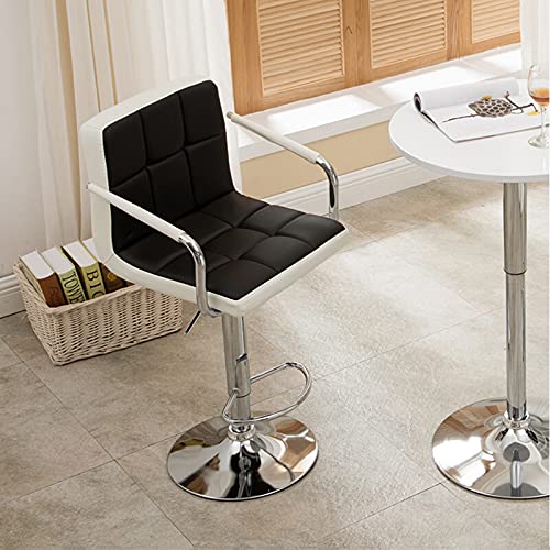 Chaise salle à manger rotative moderne réglable avec accoudoirs - 8