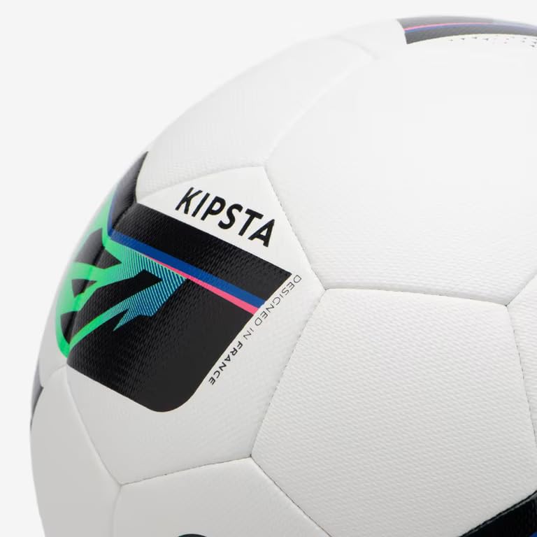 Image of Kipsta New Hybrid Premium Size 5 Approved Basic Football Club Hybrid Professional Match Ball (White)