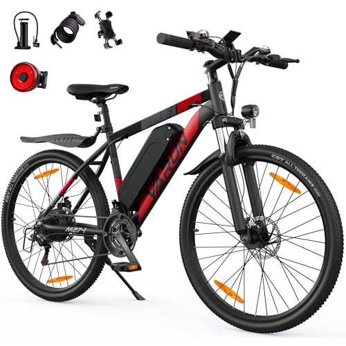 Varun E Bike, 27,5 Zoll E-Mountainbike Herren Damen mit 250W Motor, 48V13Ah Li-Ion Akku, Ebike Mit LCD, 5-PAS MTB 21-Gang, Elektrofahrrad Max 100KM Varun E Bike, 27,5 Zoll E-Mountainbike Herren Damen mit 250W Motor, 48V13Ah Li-Ion Akku, Ebike Mit LCD, 5-PAS MTB 21-Gang, Elektrofahrrad Max 100KM