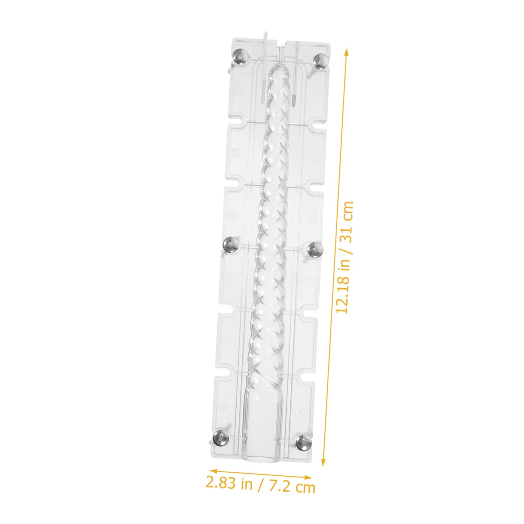 Uonlytech Molde Acrílico Para Velas Diy Moldes Decorativos De Diseño Único Para Aromaterapia Resistente y Duradero Para Manualidades Casa