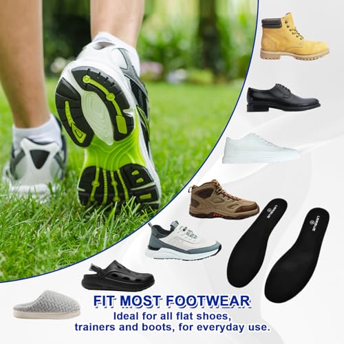 Plantillas para zapatos con espuma viscoelástica para hombre miniatura 5