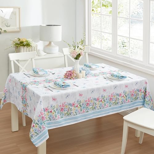 Newbridge Set de 8 Servilletas de Tela Floral Multicolor 17x17 miniatura 3
