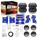 maXpeedingrods Suspensión neumática para Ford Transit 150 250 350 2015-2024, sistema de suspensión neumática de 100 PSI, fuelle de aire adicional con una capacidad de carga de hasta 5000 LBS