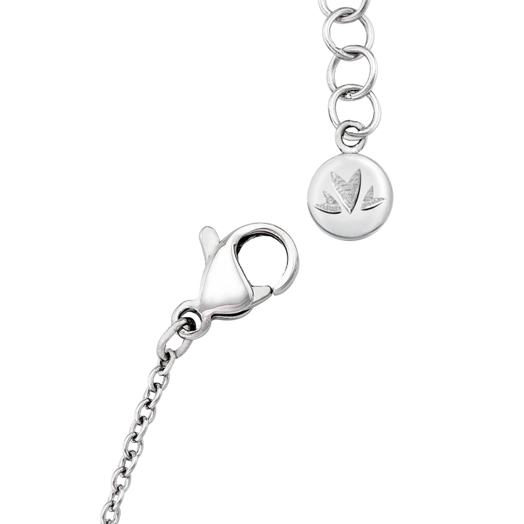 Morellato Collana da donna, Collezione Perla Essenziale, in argento 925 ., perla bianca, zirconi - SANH02