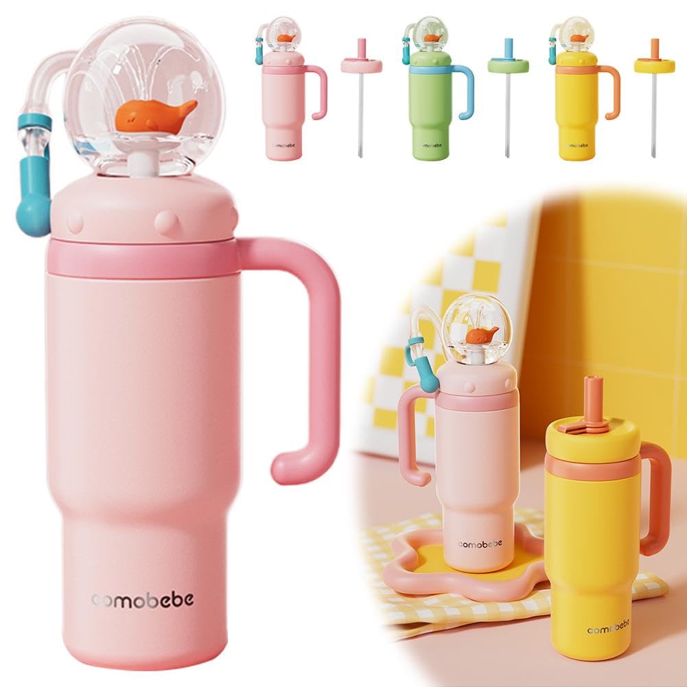 Whale Fountain Tumbler - Lustiger Wal-Becher Mit Fontäne-Effekt