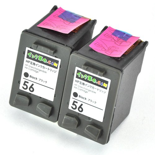 Amazon.co.jp: 【インク革命】 HP用 HP56 リサイクルインク ブラック