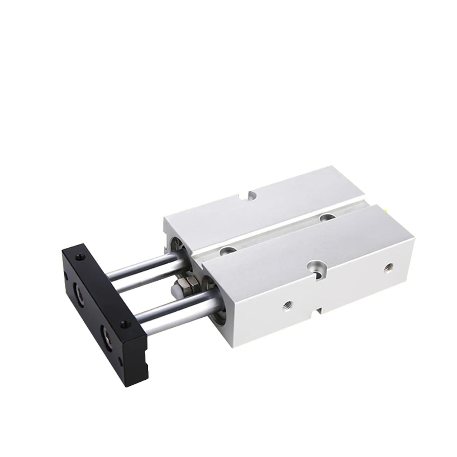 Gqnblvhzupdm Stroke 100Mm Air Cylinder, Aluminum Alloy Tn10/16/20/25/32 Type Pneumatic Cylinder 10-150Mm Stroke Air Twin Shaft(,Bore 32Mm)