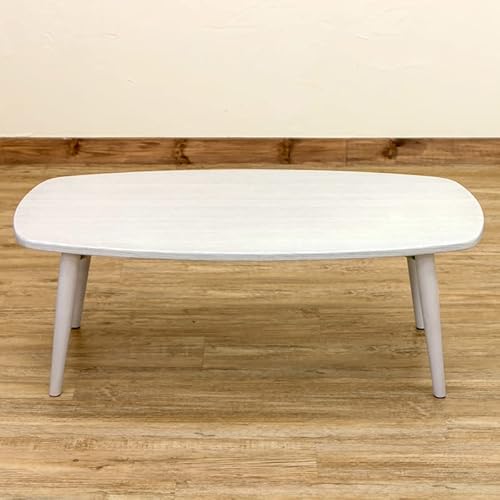 テーブル ローテーブル 折りたたみテーブル 90cm おしゃれ 一人暮らし 子供部屋 北欧風 折り畳みテーブル 折れ脚 テーブル センターテーブル 木製 ホワイトウォッシュ(WW)