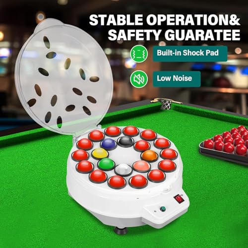 Machine de nettoyage de boules de billard électrique pour éliminer la craie