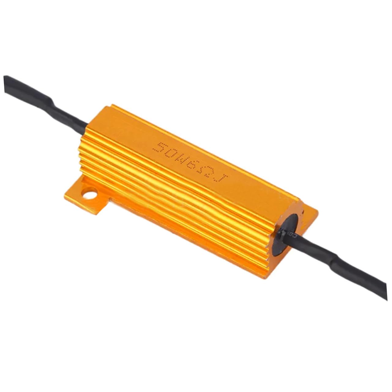 ibasenice 4 Stuks decoderende weerstand 6r decoderingsweerstand weerstand voor led-turn 50w belastingsweerstand rem