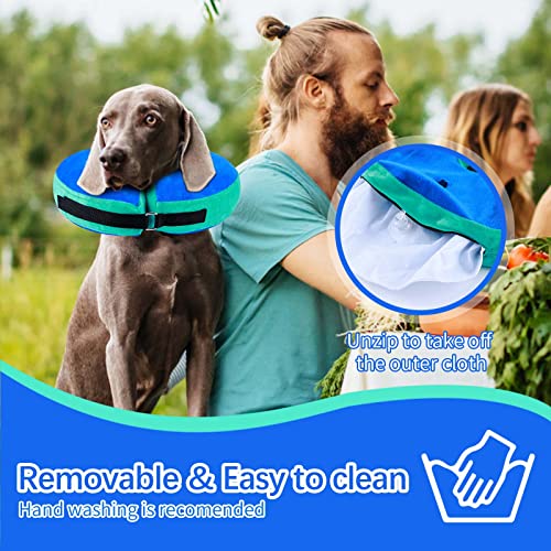 Aufblasbare Halskrause für Hunde und Katzen FWLWTWSS