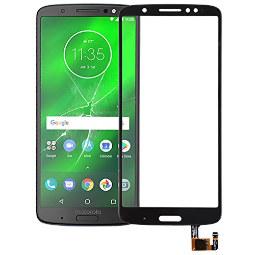 Écran tactile Motorola Moto G6 Plus noir vitre remplacement tactile XT1926